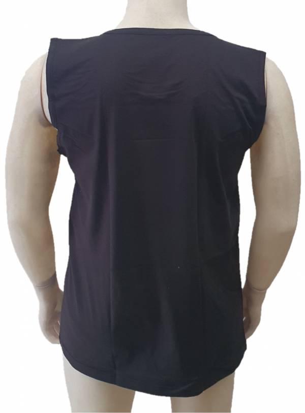 Débardeur (canotta) à Motif Réseau Pour Homme Ou Femme - Noir, Taille Unique Adulte - Marque GIST, Fabriqué En Italie